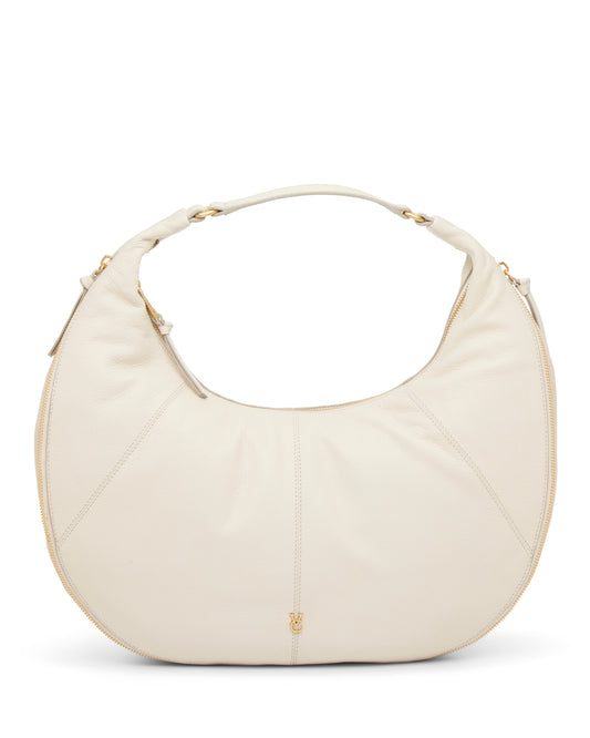 Vince Camuto Kaela Hobo Bag Birch Leather