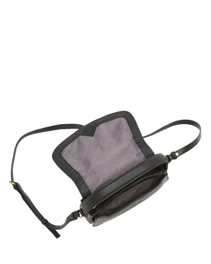Vince Camuto Jayda Crossbody Bag Black Leather