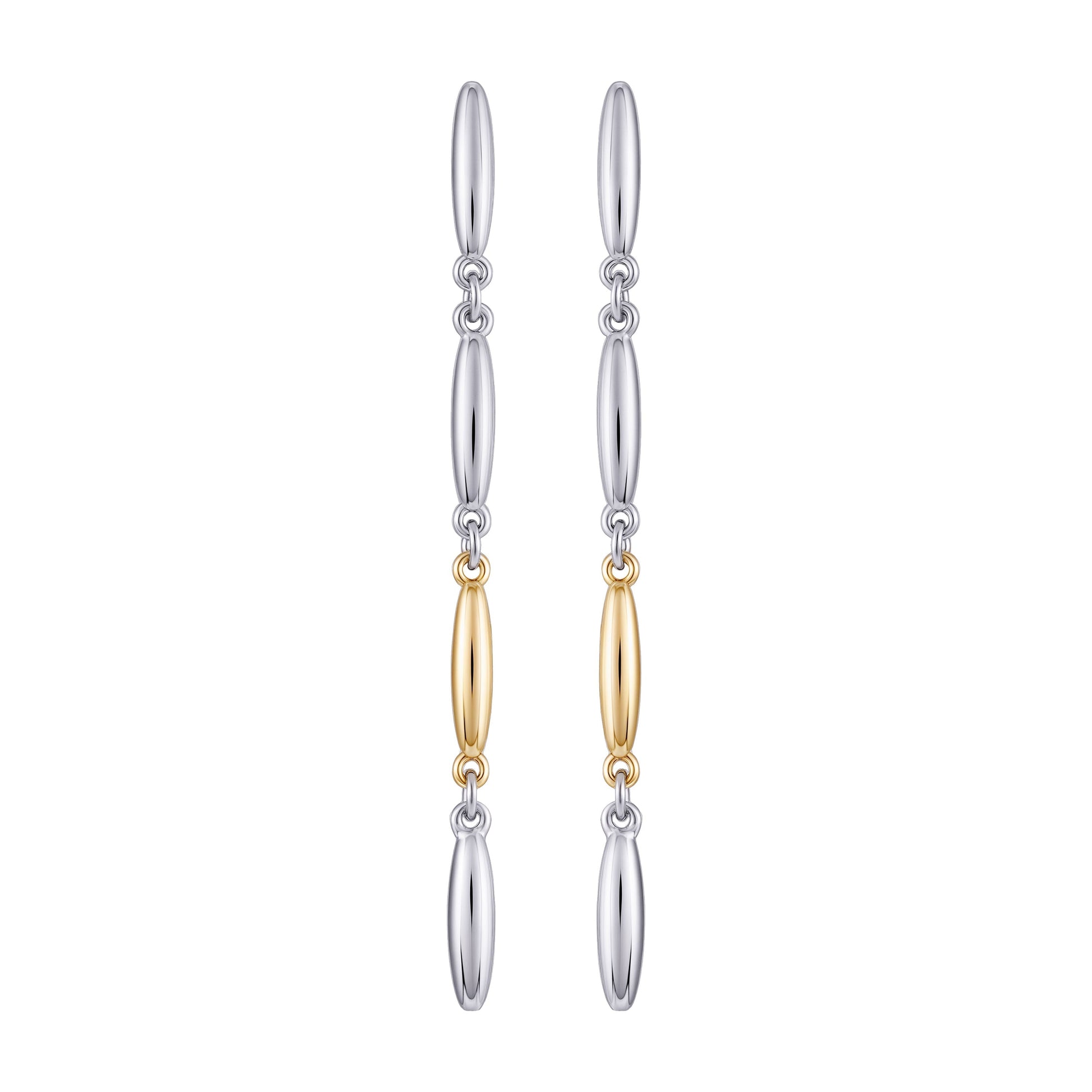 Vince Camuto Two Tone Drop Earrings Two Tone