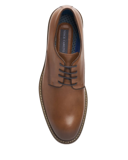 Vince Camuto Men's Lyre Derby Cognac\/Brown
