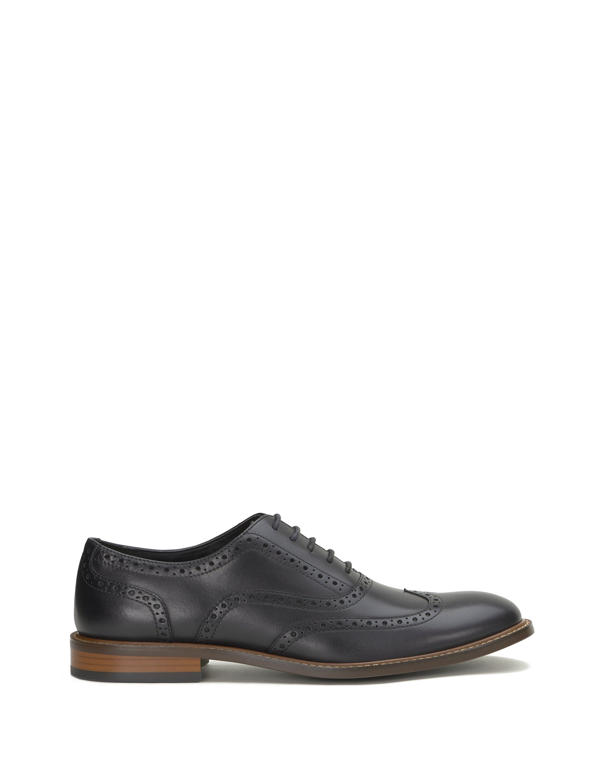Vince Camuto Men's Lazzarp Wingtip Brogue Black\/Black