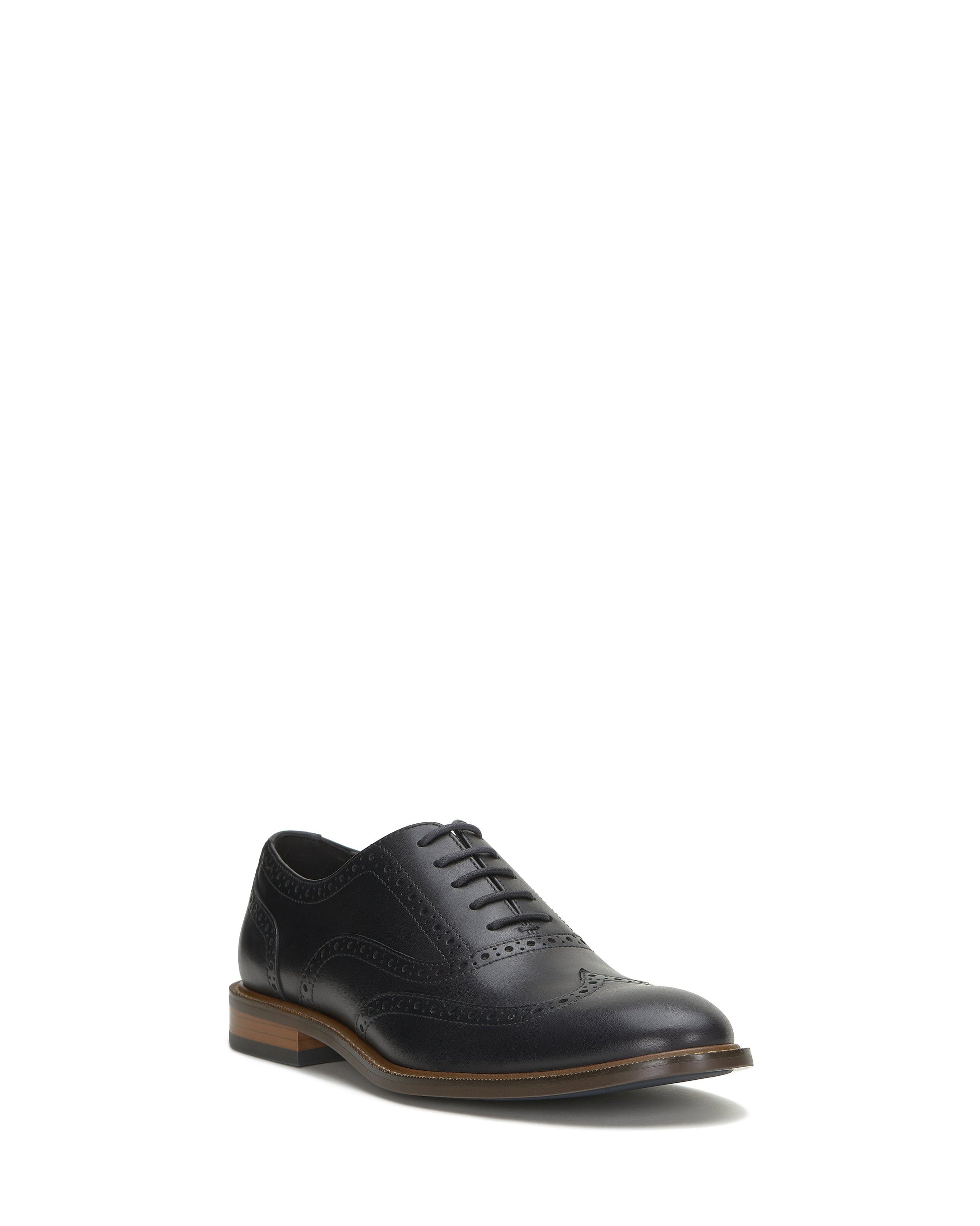 Vince Camuto Men's Lazzarp Wingtip Brogue Black\/Black