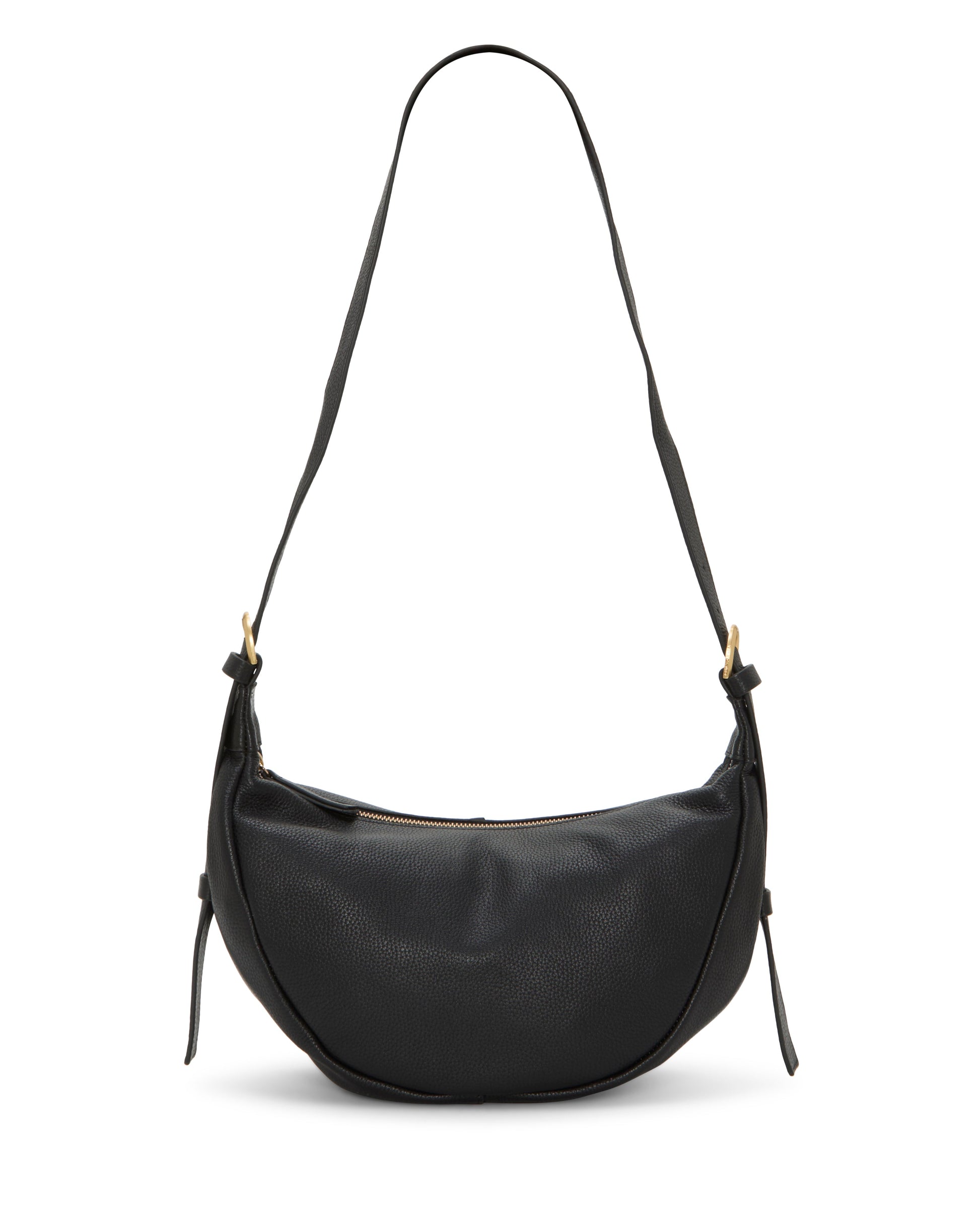 Vince Camuto Jenna Crossbody Bag Black Pink Leather