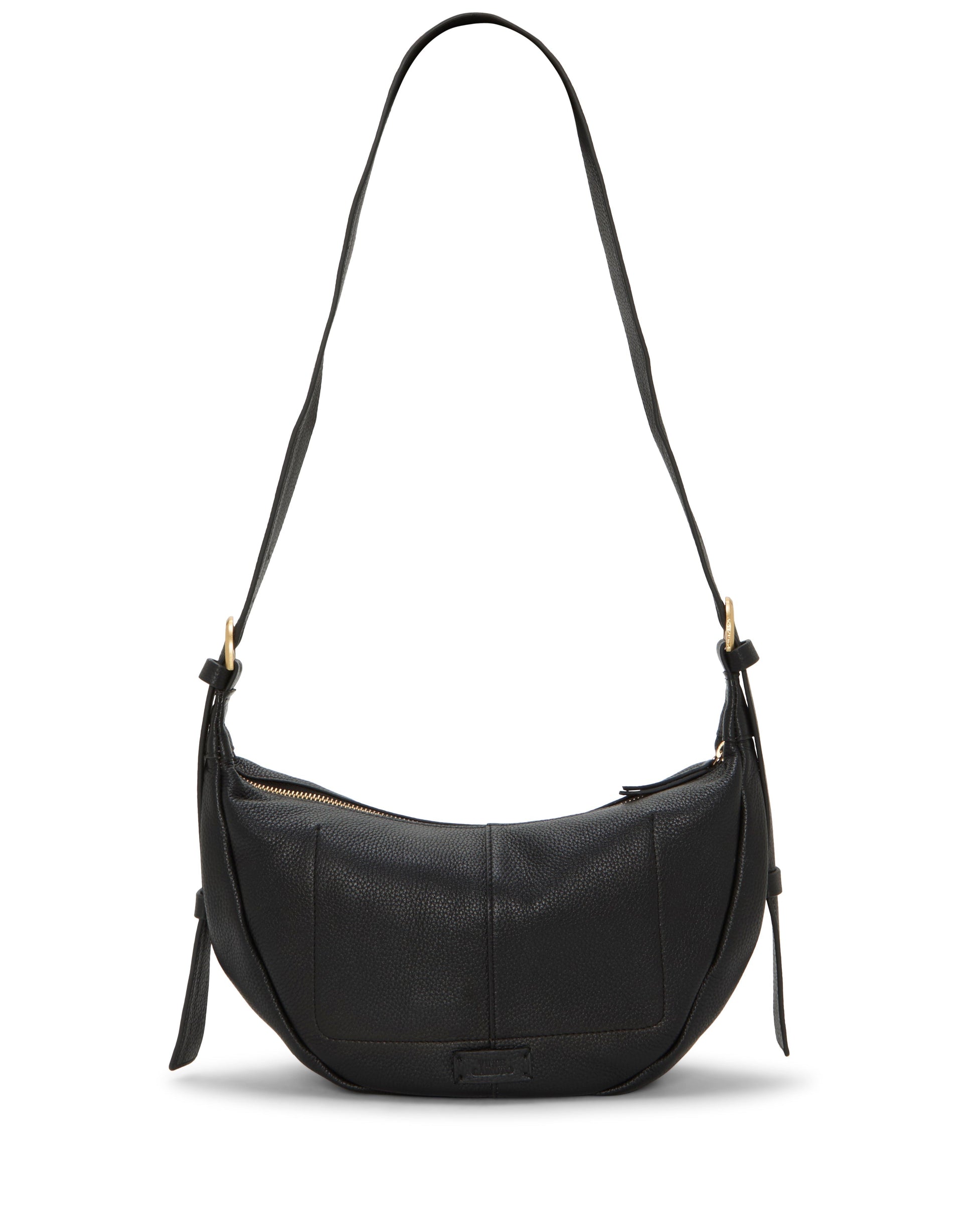 Vince Camuto Jenna Crossbody Bag Black Pink Leather