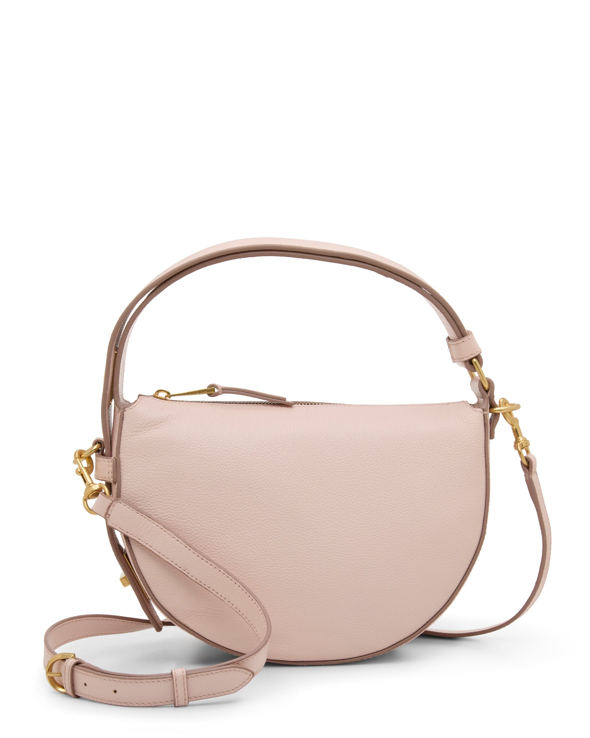 Vince Camuto Karla Crossbody Bag Powdered Pink Leather