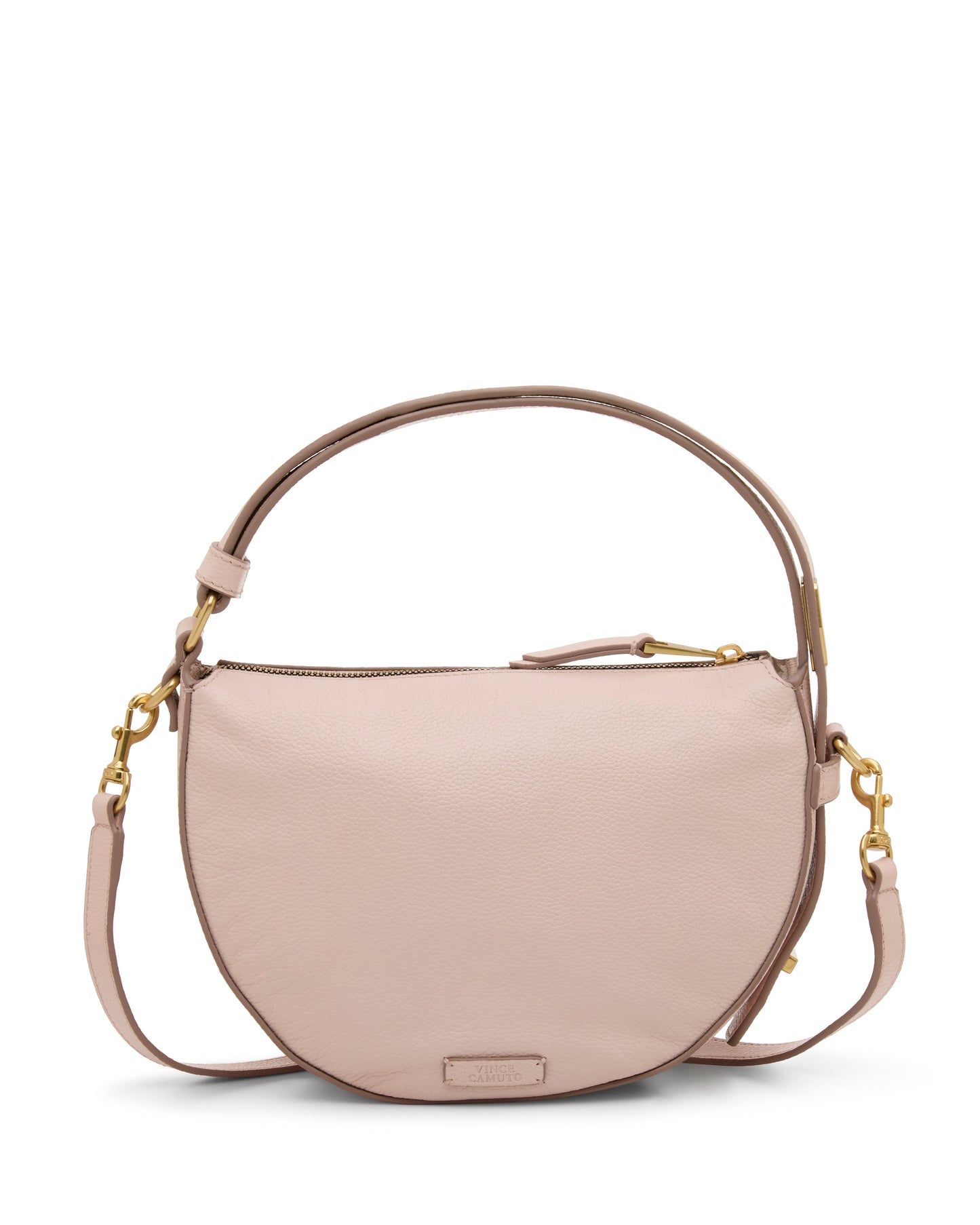 Vince Camuto Karla Crossbody Bag Powdered Pink Leather