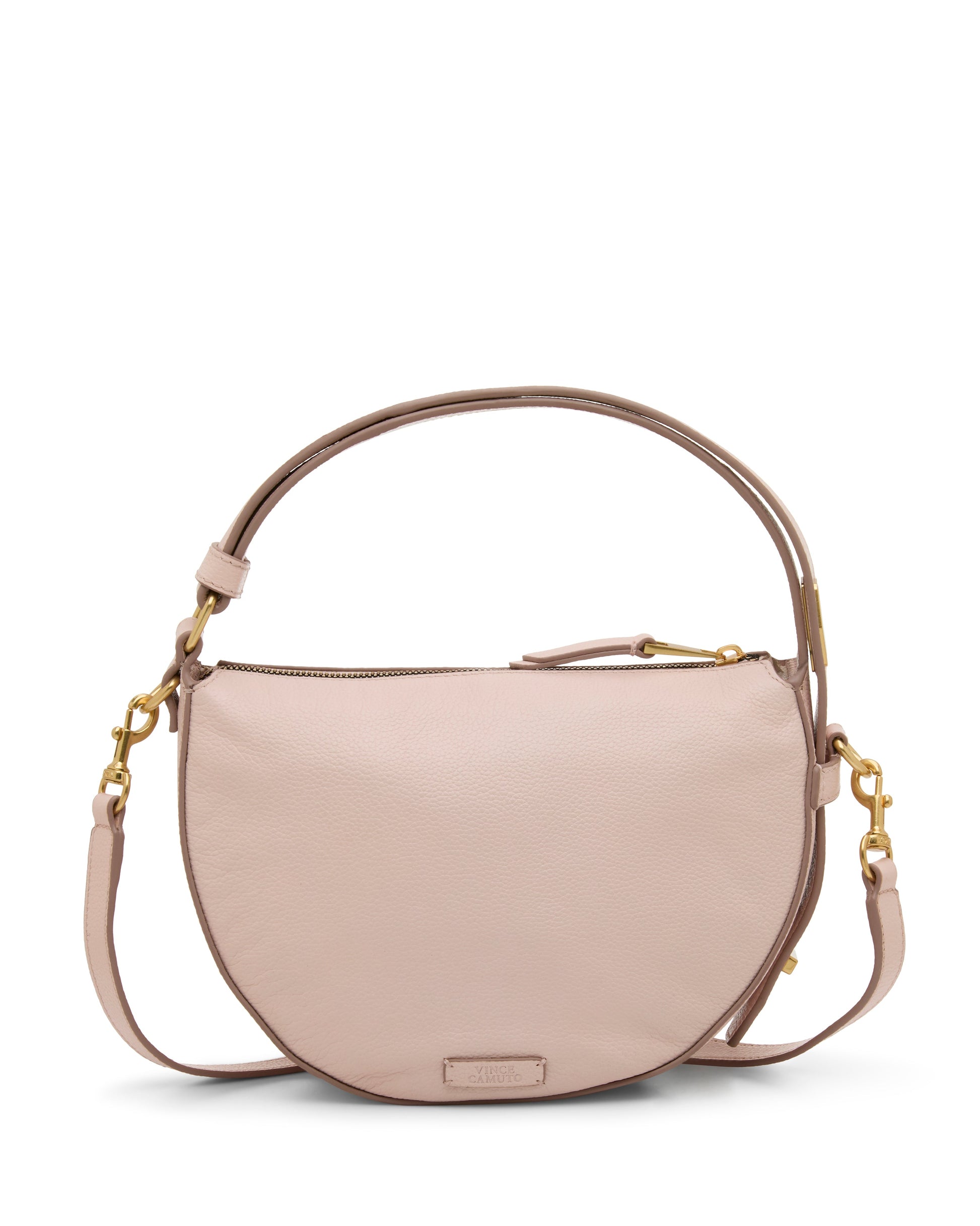 Vince Camuto Karla Crossbody Bag Powdered Pink Leather