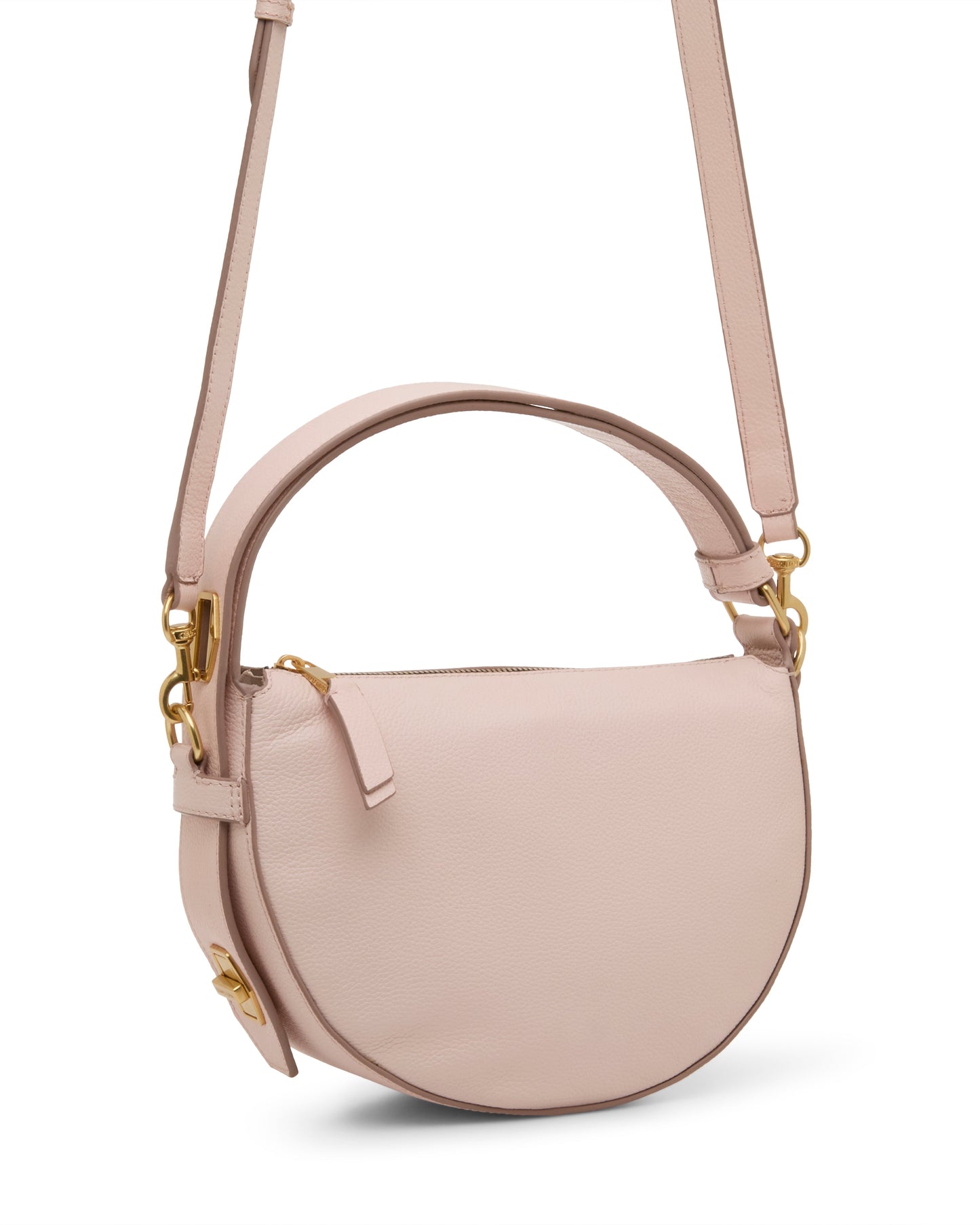 Vince Camuto Karla Crossbody Bag Powdered Pink Leather