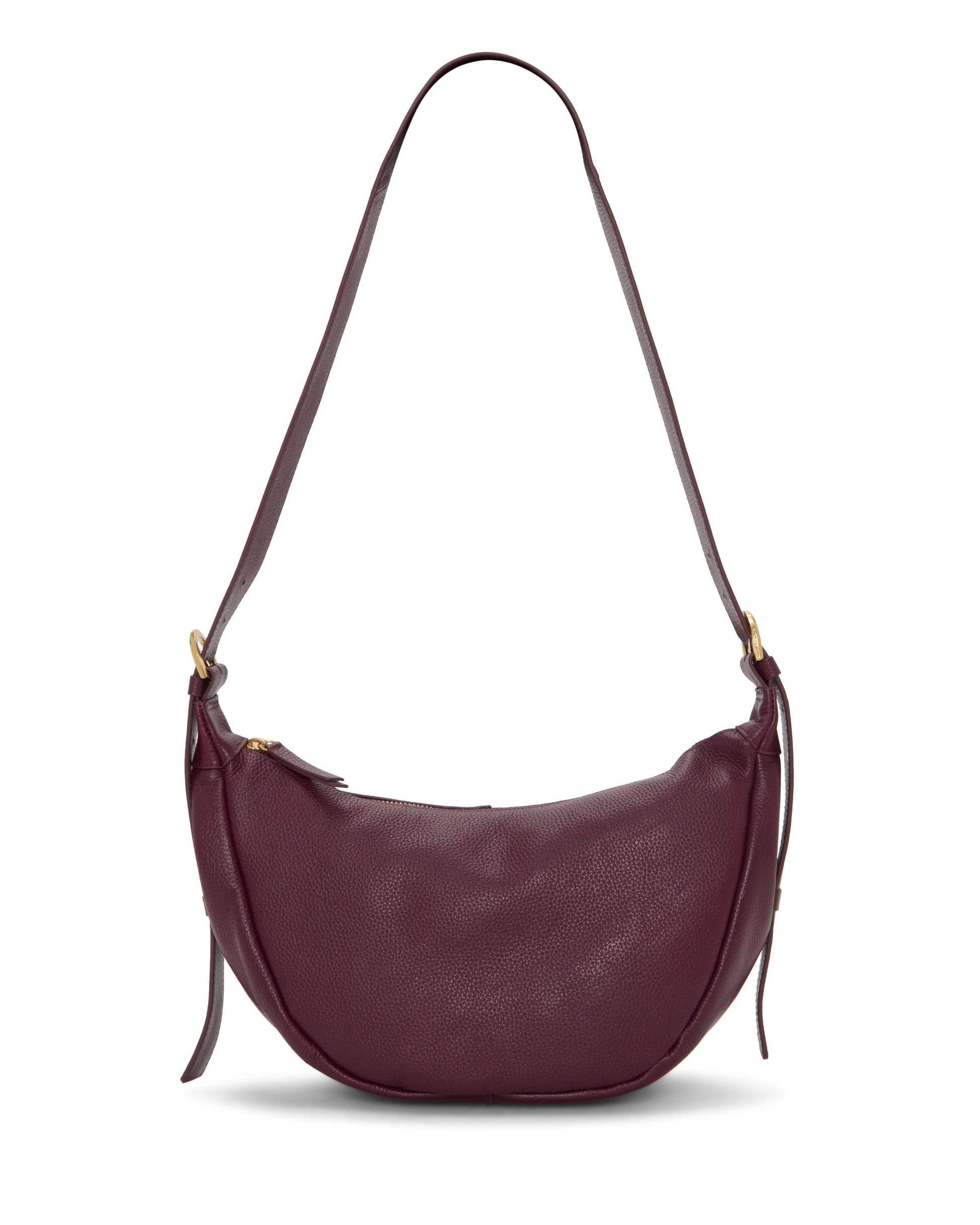 Vince Camuto Jenna Crossbody Bag Wineberry/Pink Leather