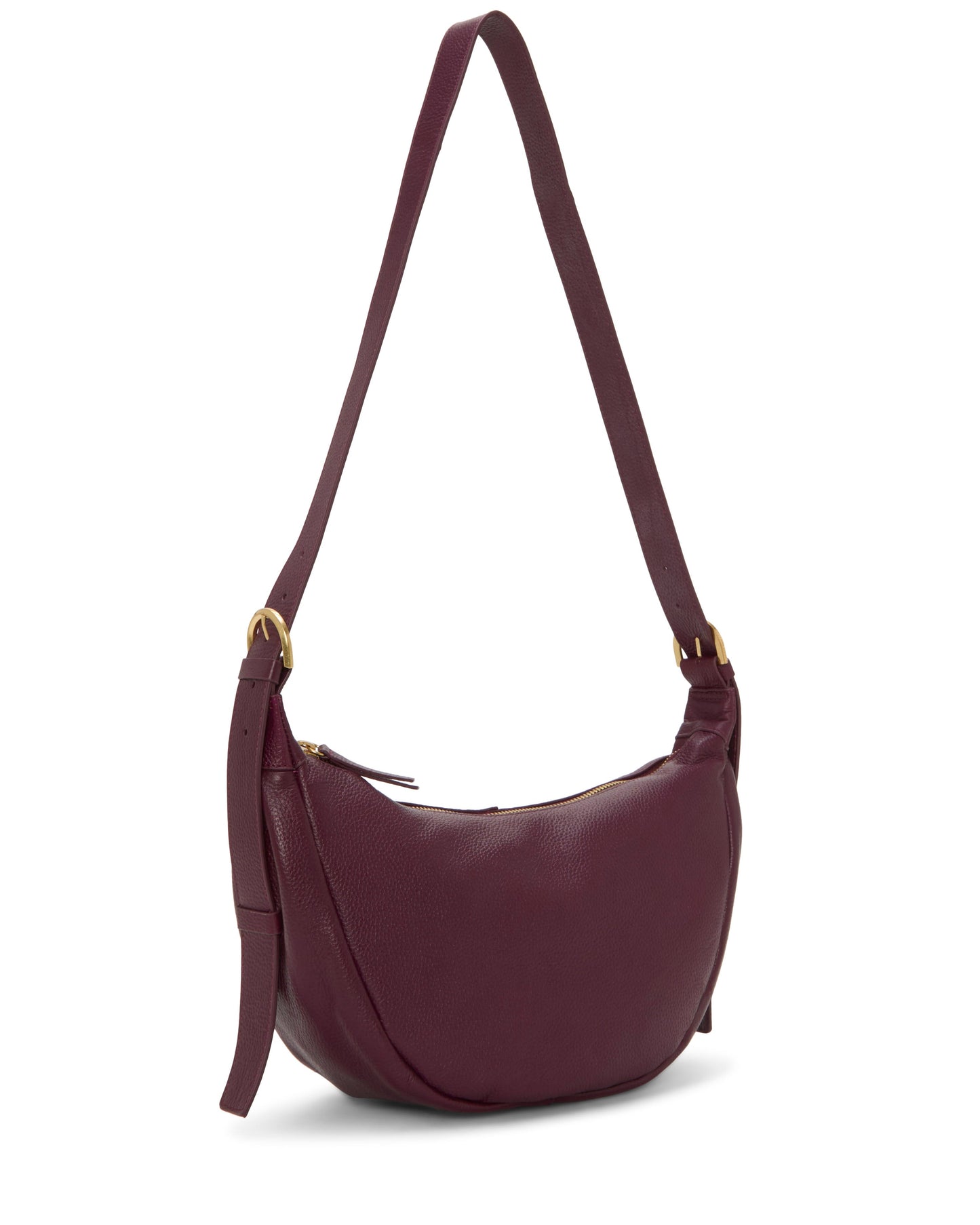 Vince Camuto Jenna Crossbody Bag Wineberry/Pink Leather