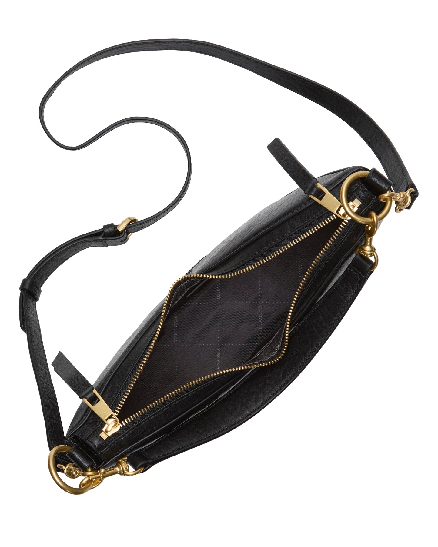 Vince Camuto Lilli Crossbody Bag Black Leather