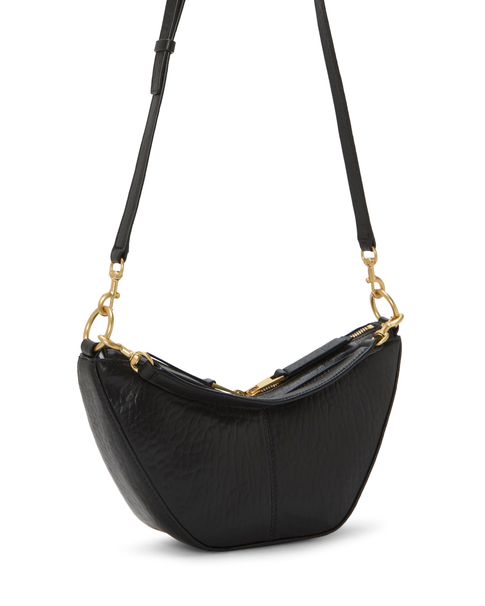 Vince Camuto Lilli Crossbody Bag Black Leather