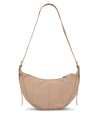Vince Camuto Jenna Crossbody Bag Cappuccino/Thistle Leather