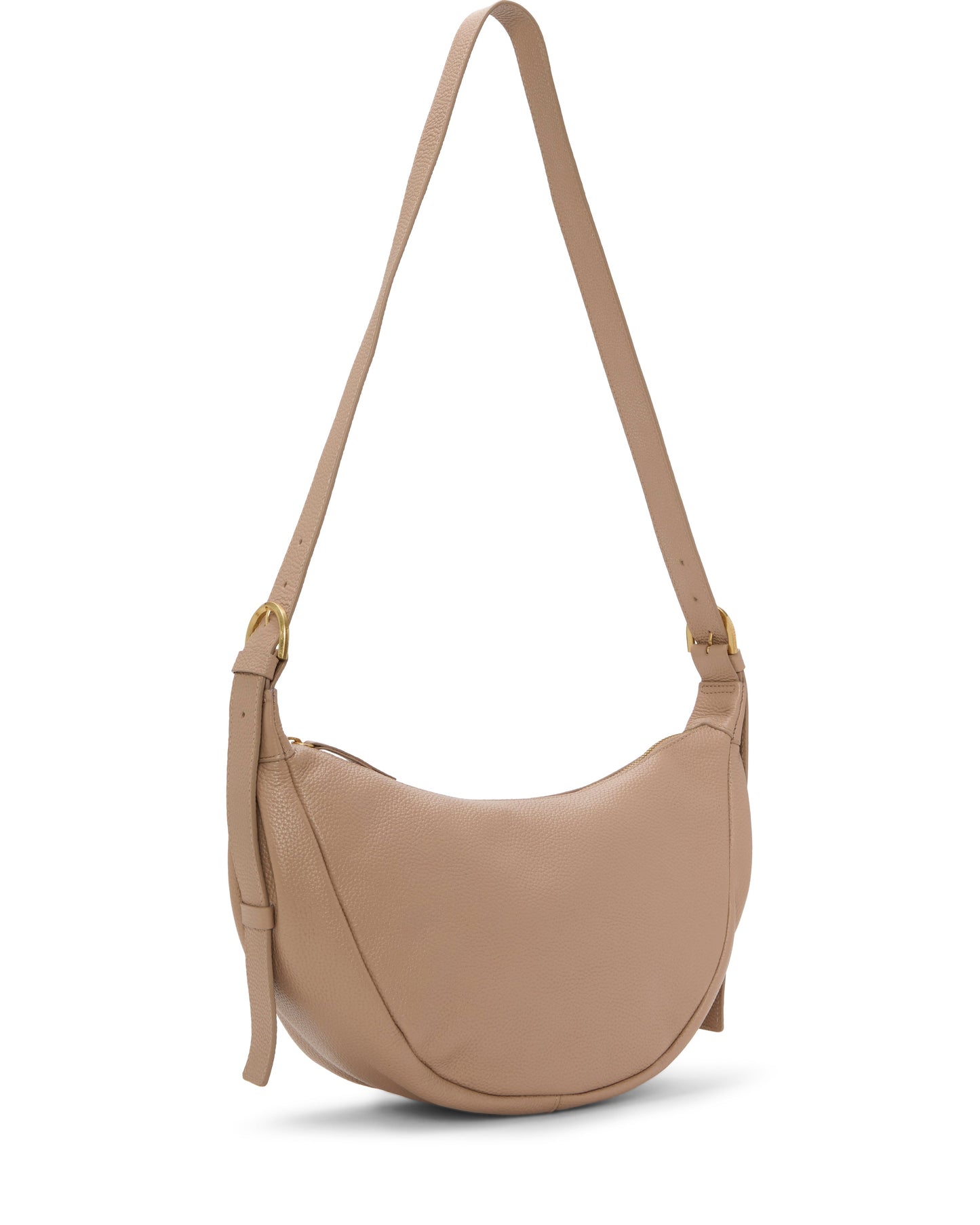 Vince Camuto Jenna Crossbody Bag Cappuccino/Thistle Leather