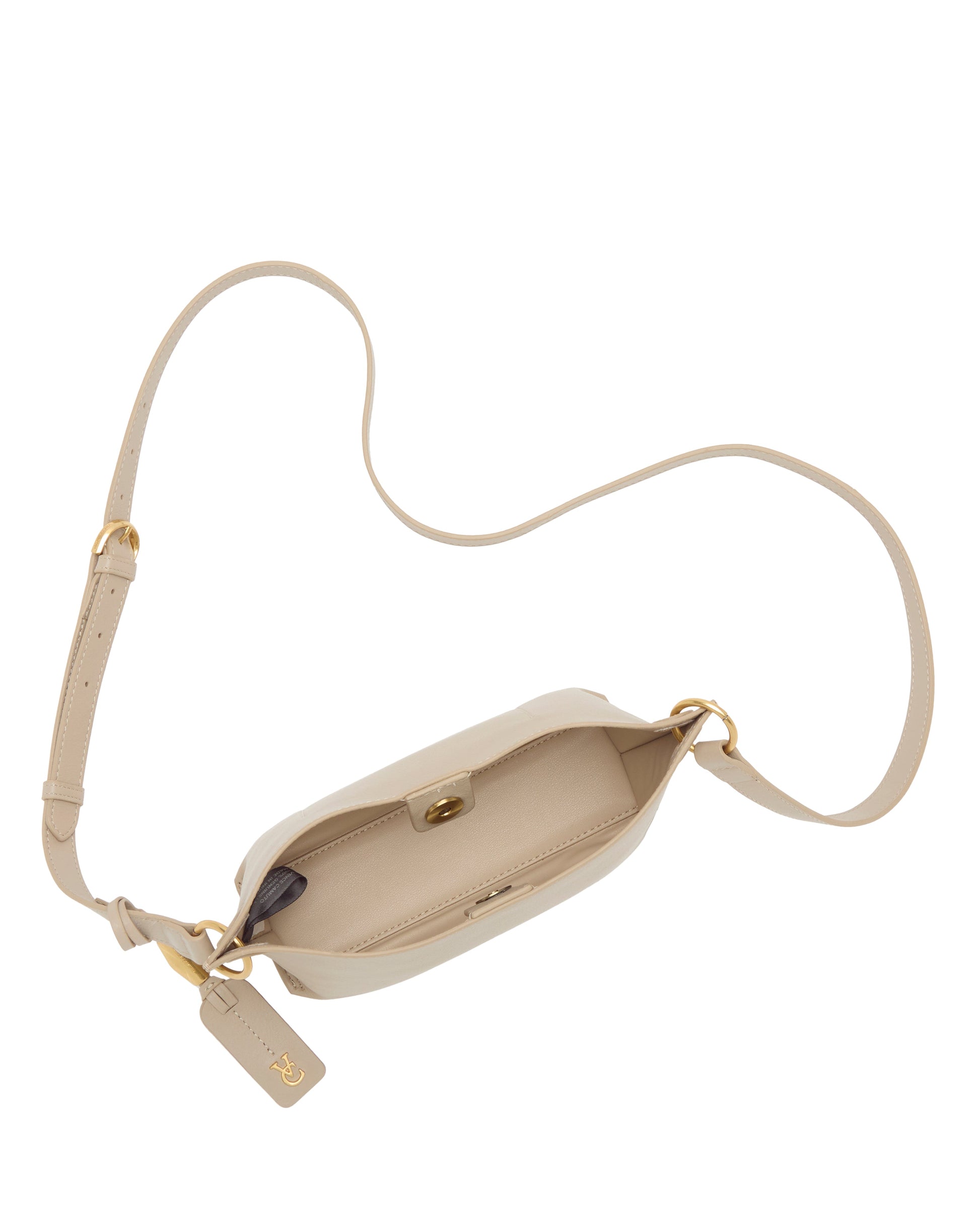 Vince Camuto Ellah Crossbody Bag Biscotti Leather
