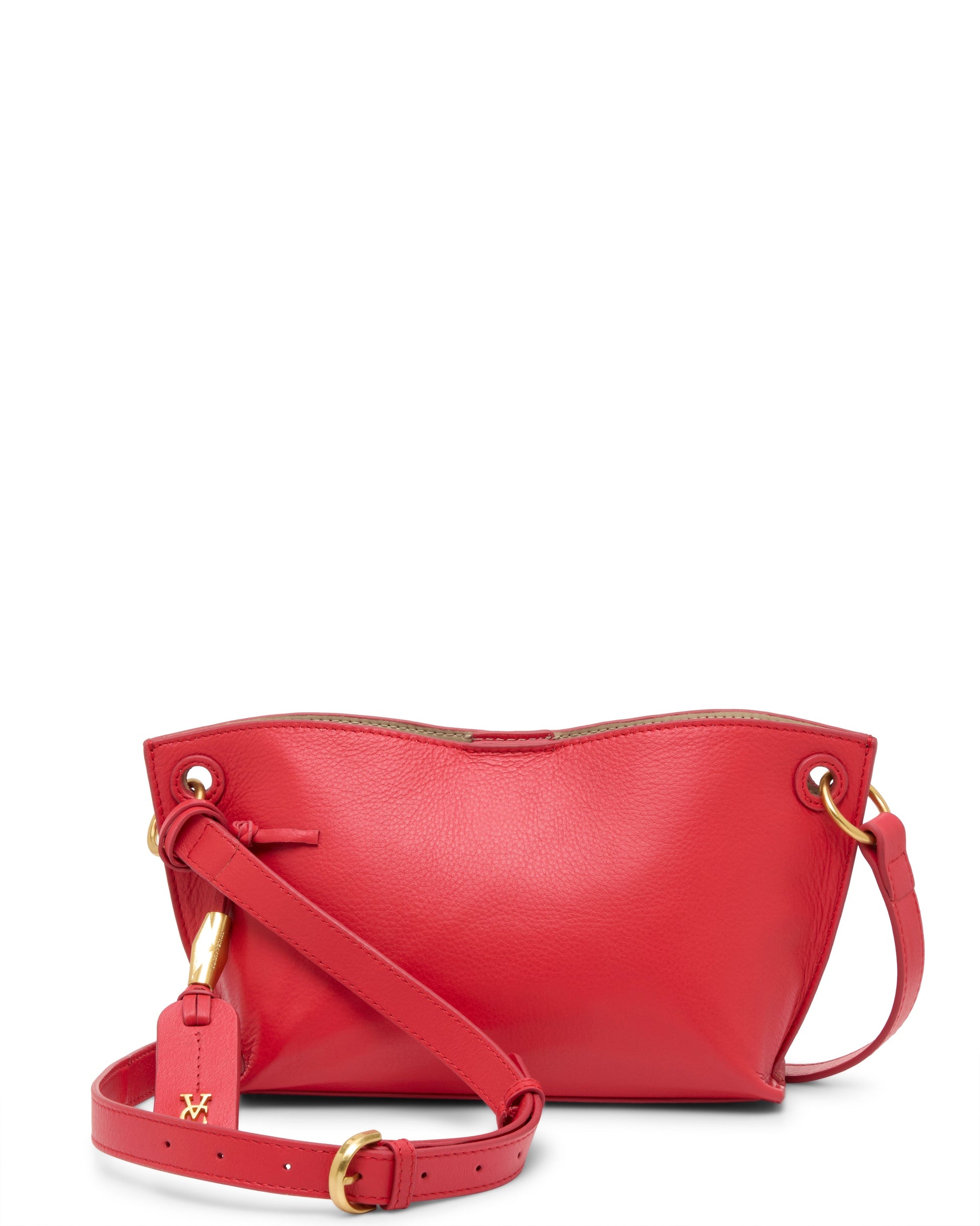 Vince Camuto Ellah Crossbody Bag Poppy Leather