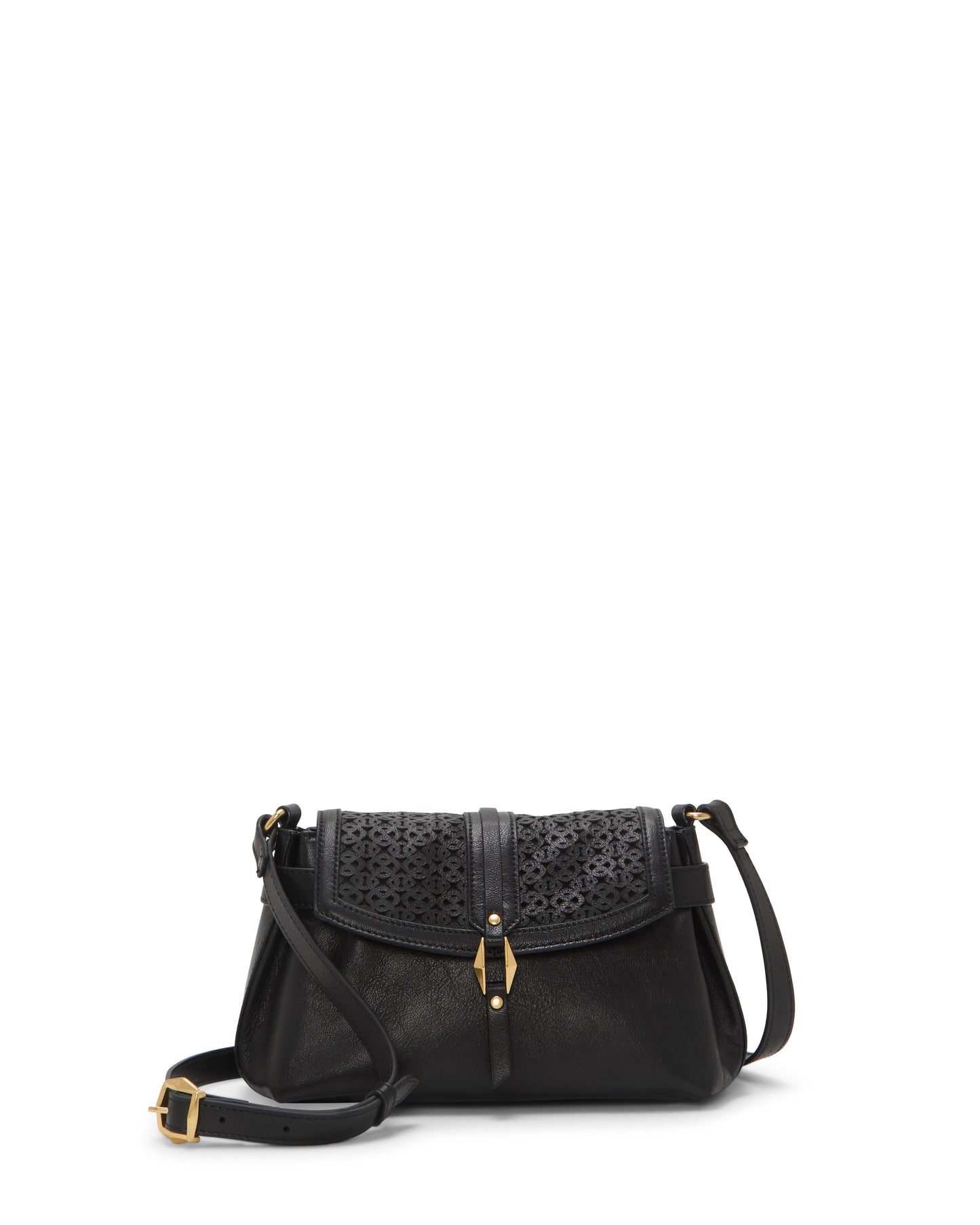 Vince Camuto Hadley Crossbody Bag Black Leather