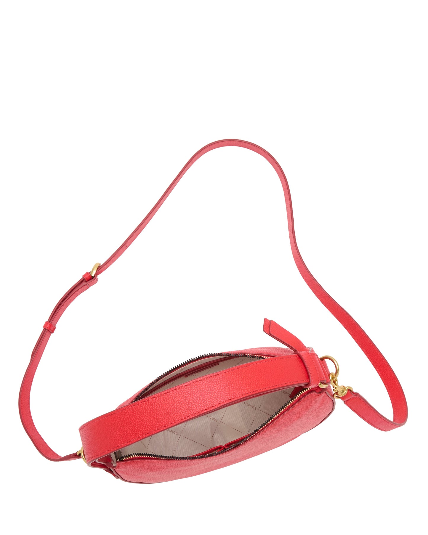 Vince Camuto Karla Crossbody Bag Poppy Leather