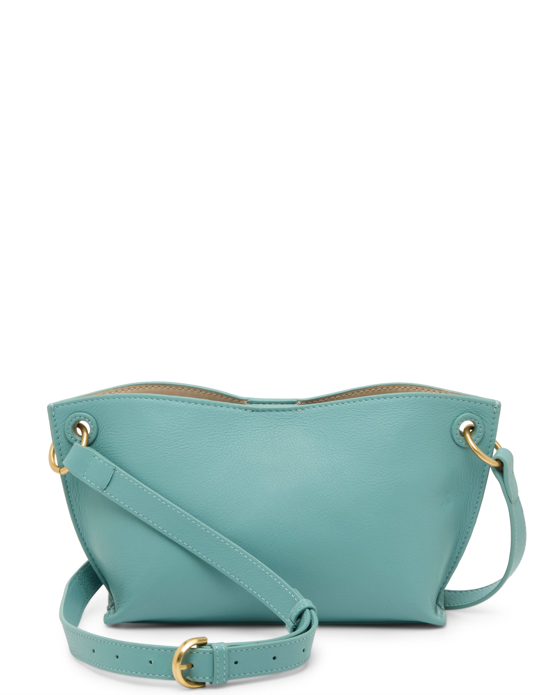 Vince Camuto Ellah Crossbody Bag Marine Teal Leather