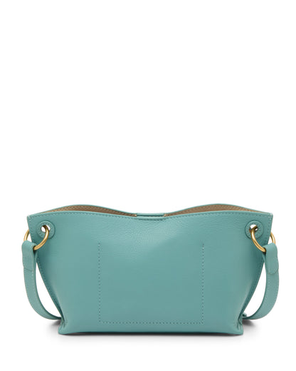 Vince Camuto Ellah Crossbody Bag Marine Teal Leather