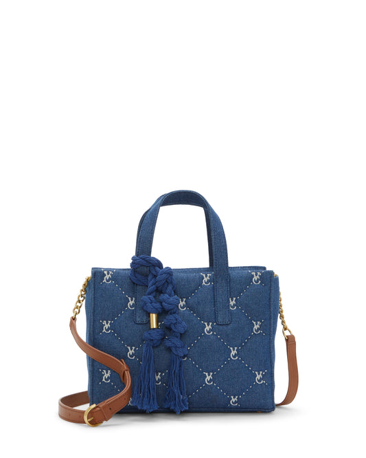 Vince Camuto Barry Small Tote Bag Denim