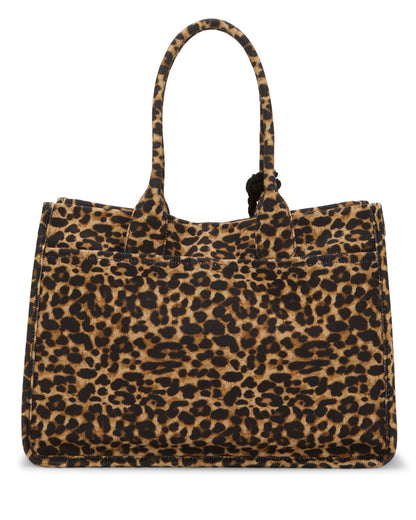 Vince Camuto Orla Tote Bag Caramel Leopard