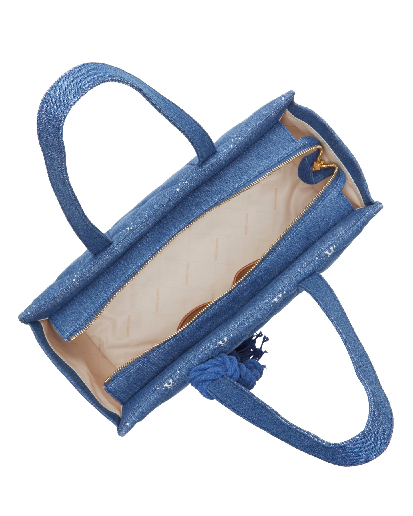 Vince Camuto Barry Small Tote Bag Denim