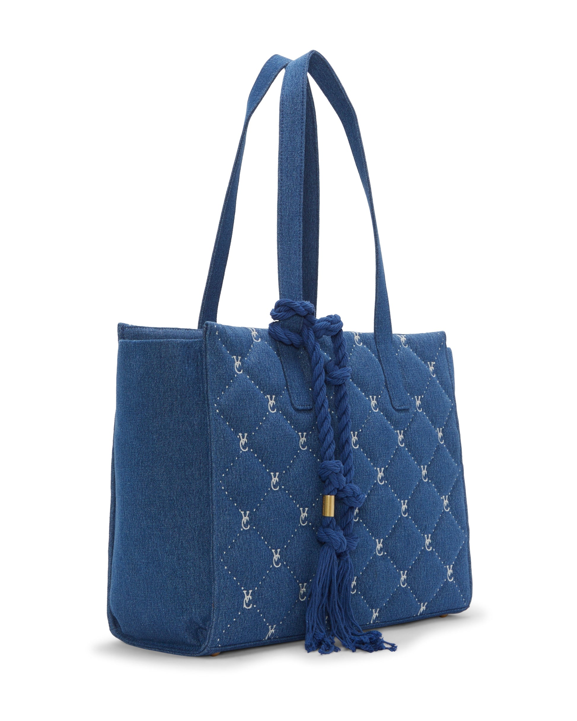 Vince Camuto Barry Small Tote Bag Denim