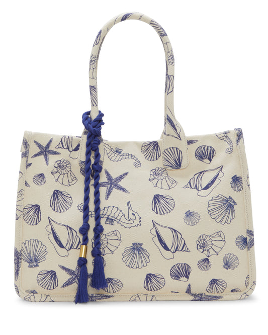 Vince Camuto Orla Tote Bag Ocean Print