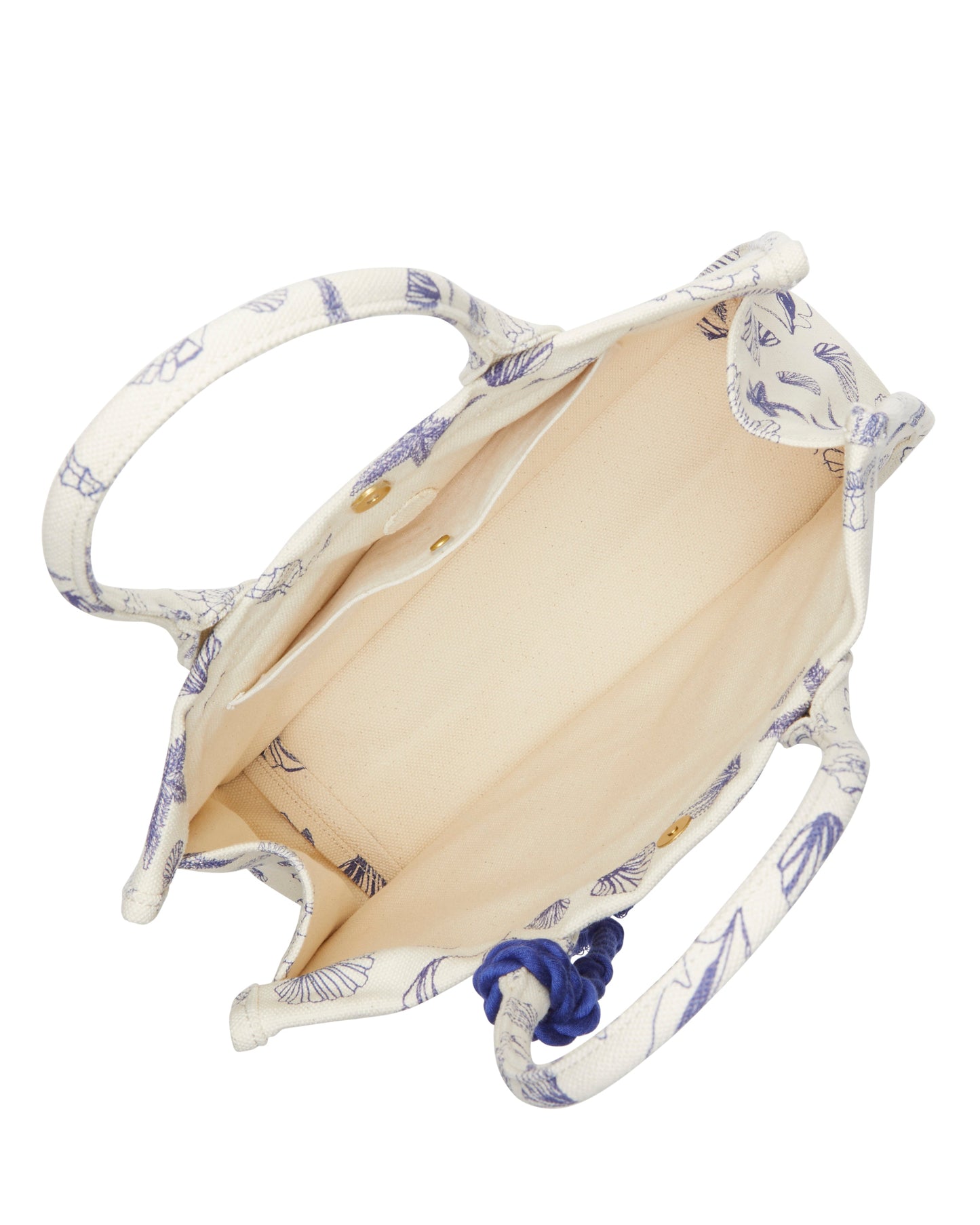 Vince Camuto Orla Tote Bag Ocean Print