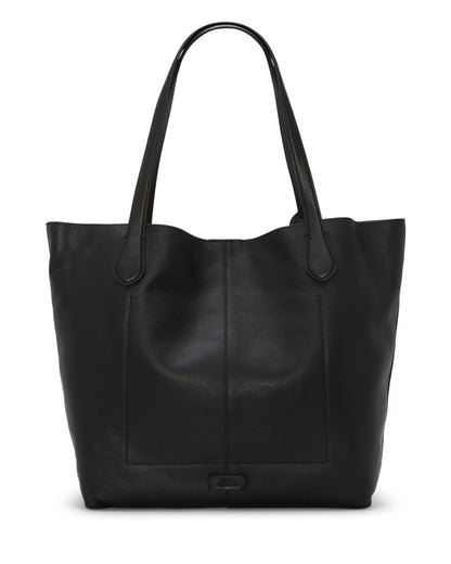 Vince Camuto Jenna Tote Bag Black Pink Leather