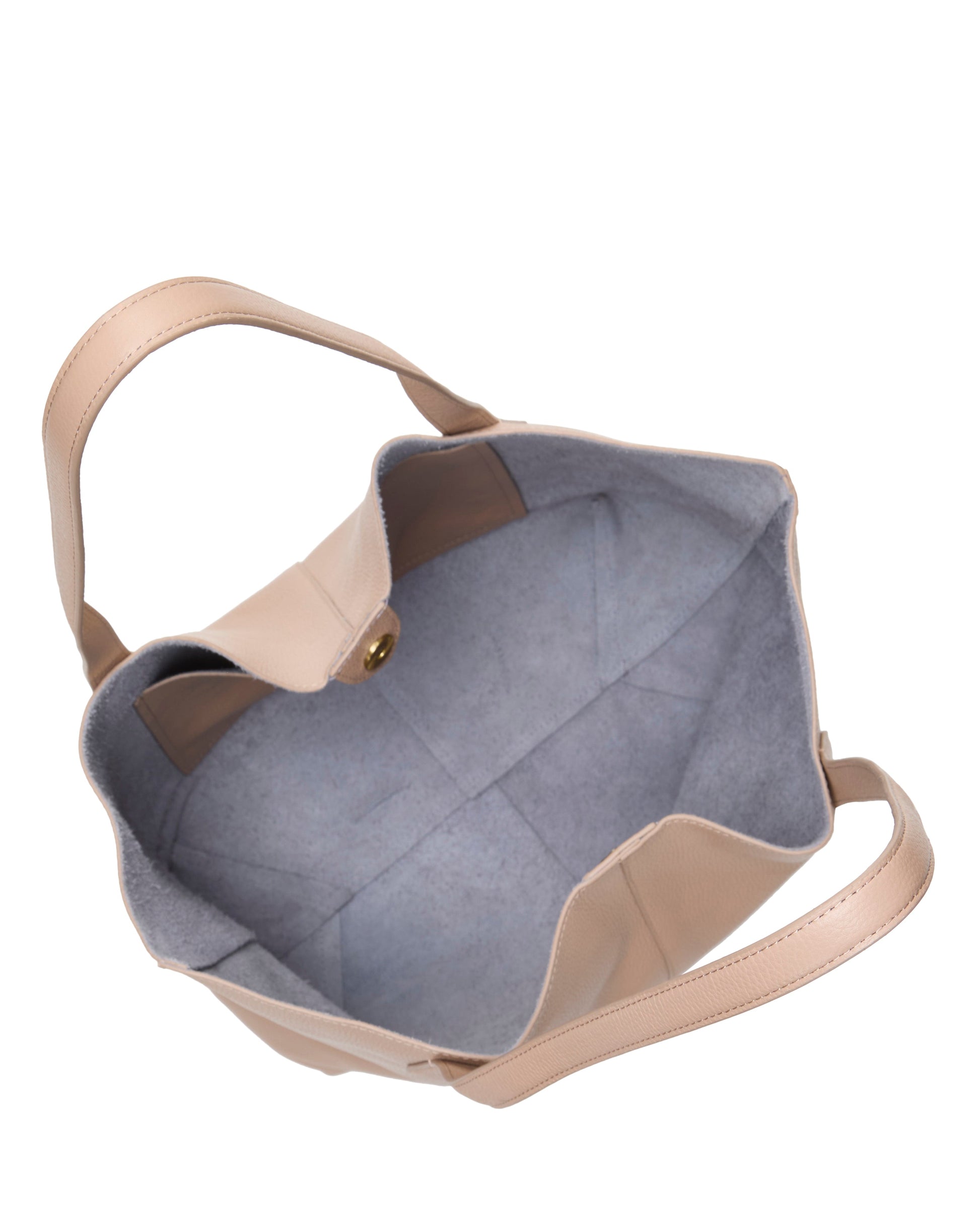 Vince Camuto Jenna Tote Bag Cappuccino/Thistle Leather