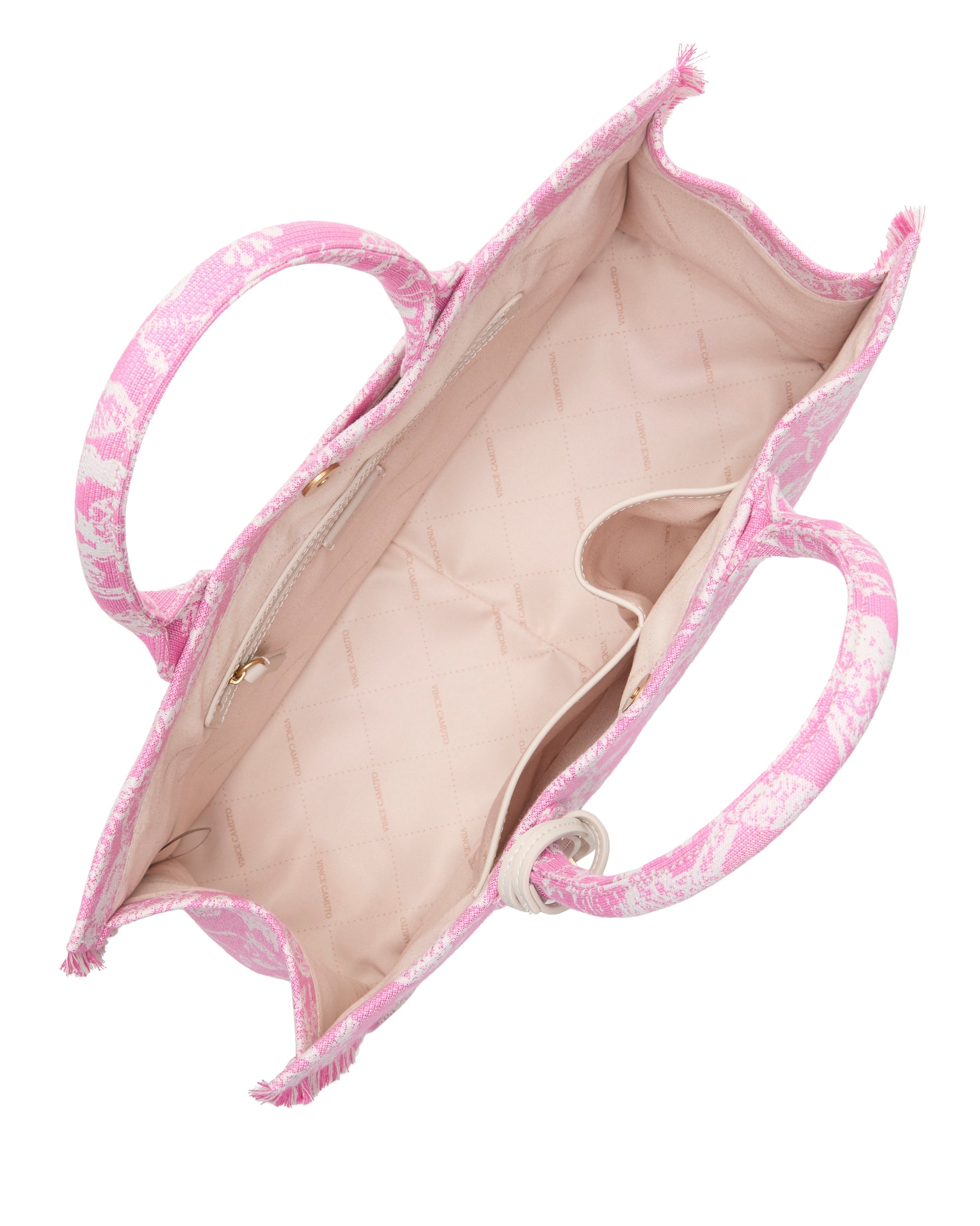 Vince Camuto Zhury Tote Bag Pink