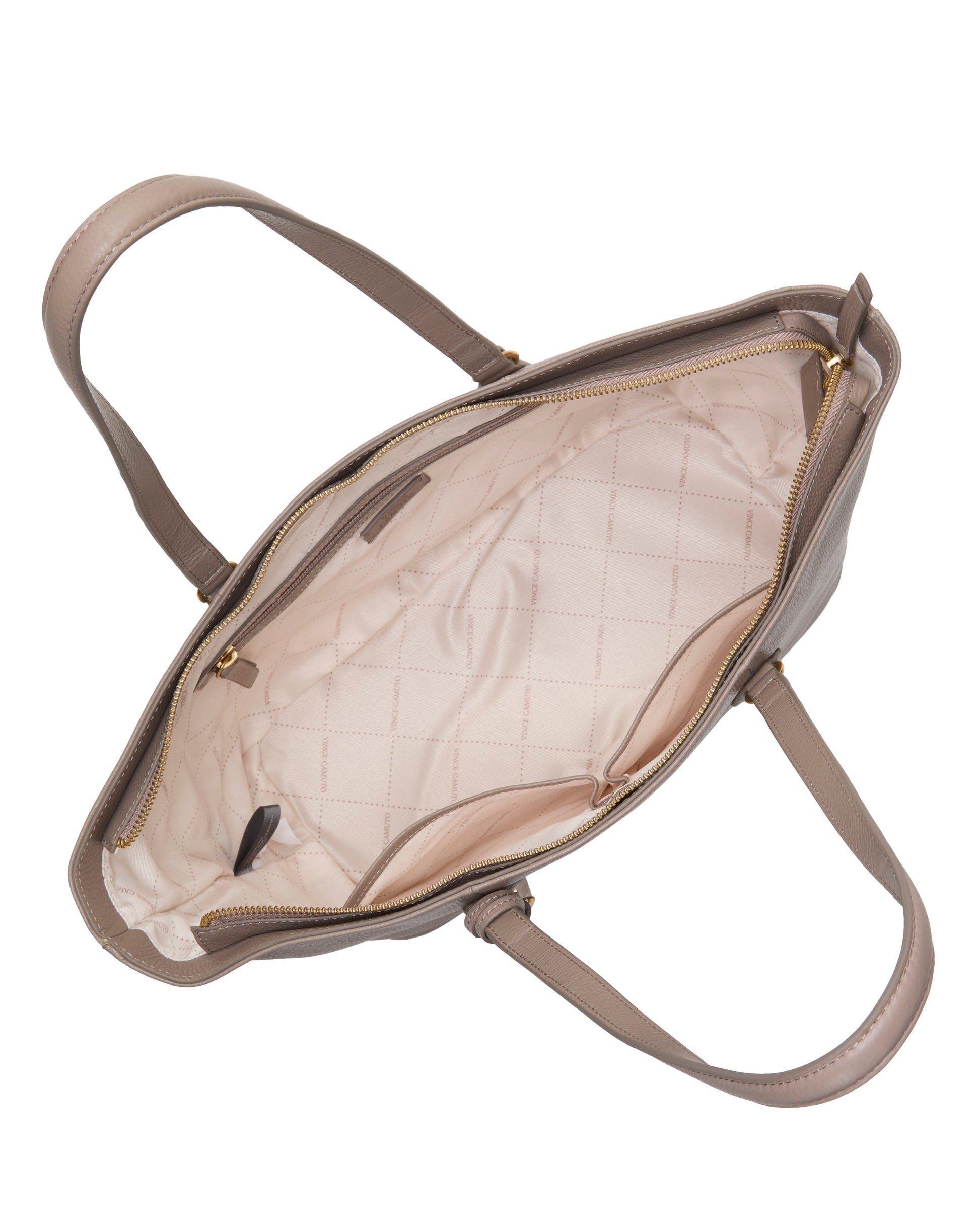 Vince Camuto Noemi Tote Bag Dark Taupe