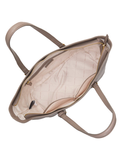 Vince Camuto Noemi Tote Bag Dark Taupe