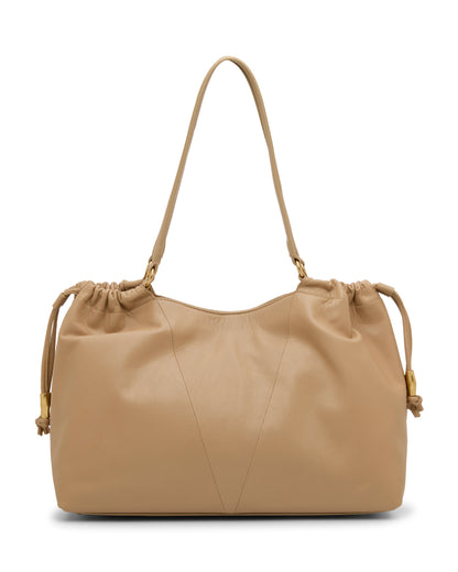 Vince Camuto Leane Tote Bag Iced Coffee Leather