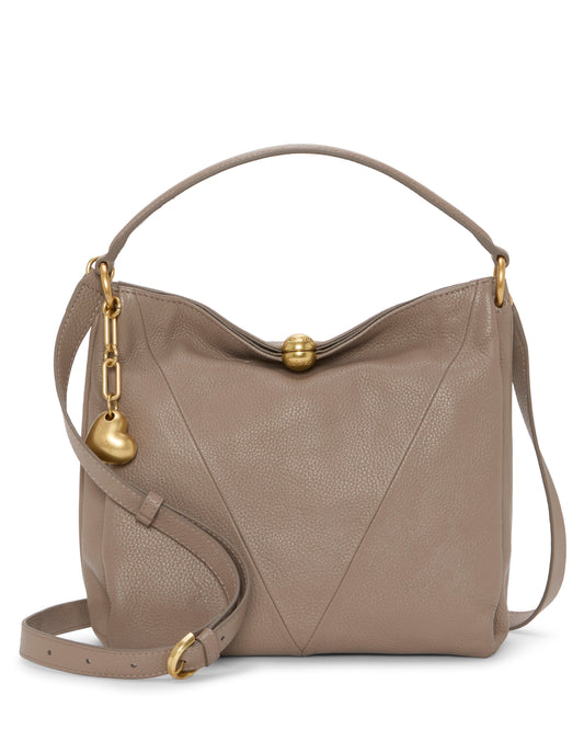 Vince Camuto Medna Shoulder Bag Dark Taupe