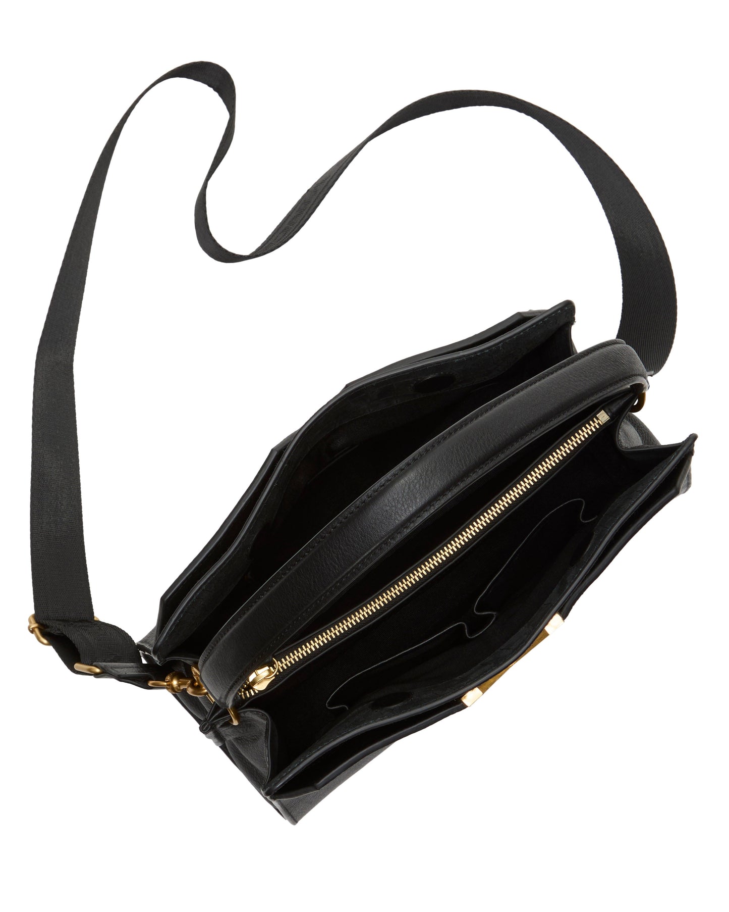 Vince Camuto Tasha Shoulder Bag Black Leather