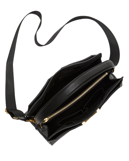 Vince Camuto Tasha Shoulder Bag Black Leather