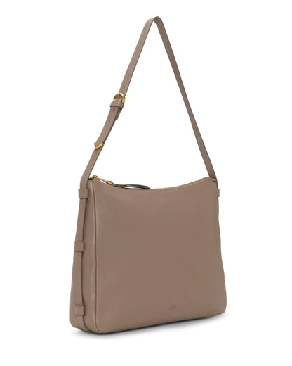 Vince Camuto Noemi Shoulder Bag Dark Taupe