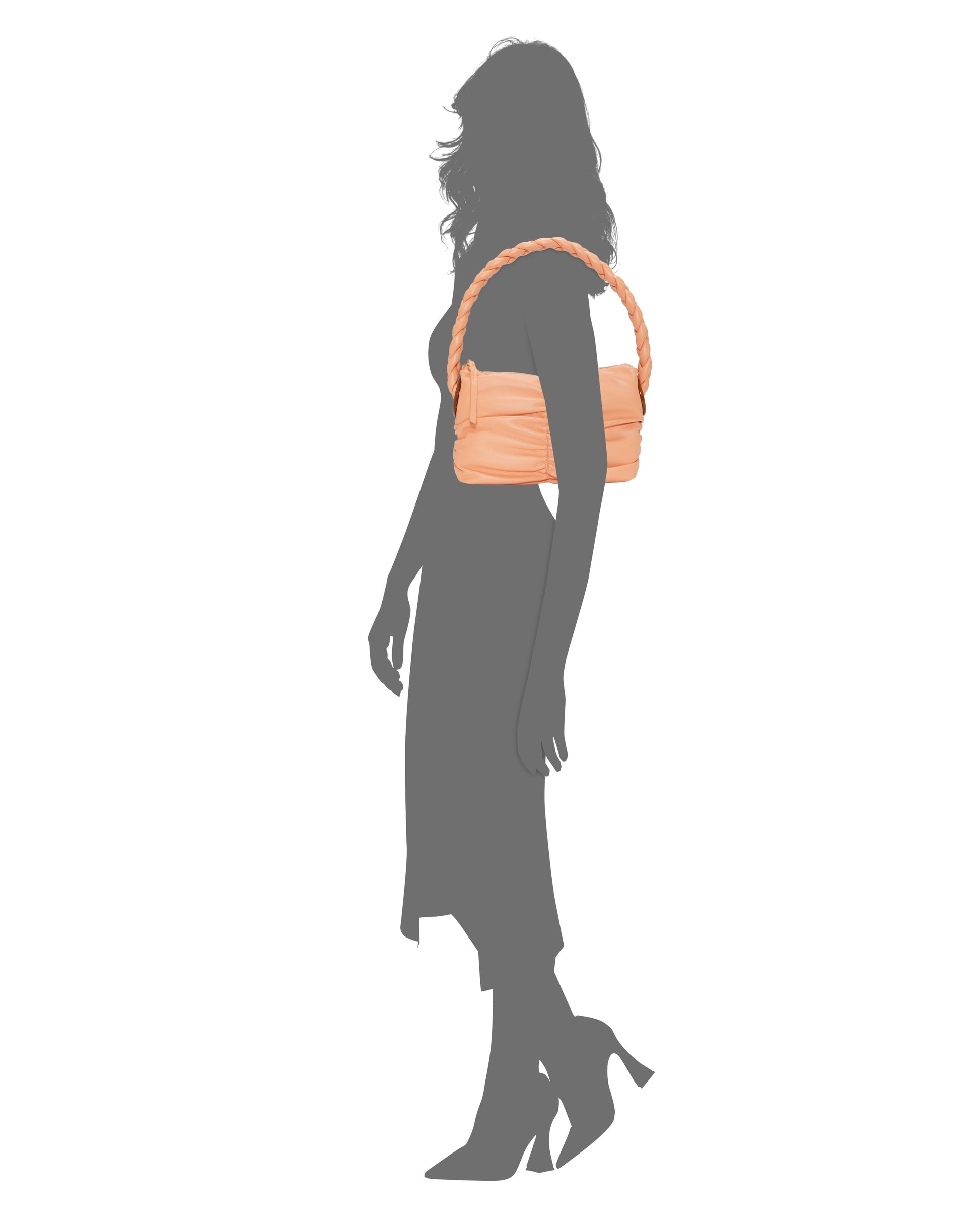 Vince Camuto Mirna Shoulder Bag Orange Starfish