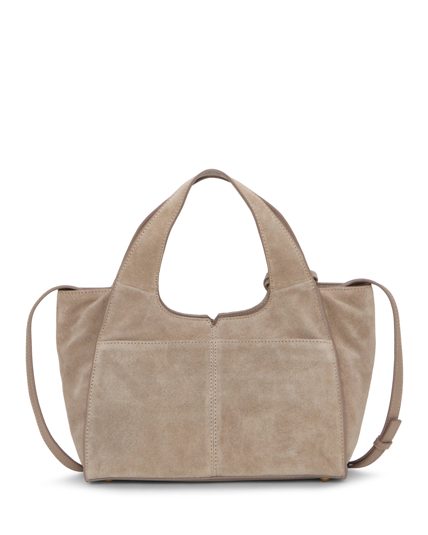 Vince Camuto Aleah Satchel Bag Dark Taupe