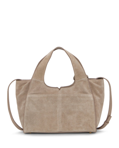 Vince Camuto Aleah Satchel Bag Dark Taupe