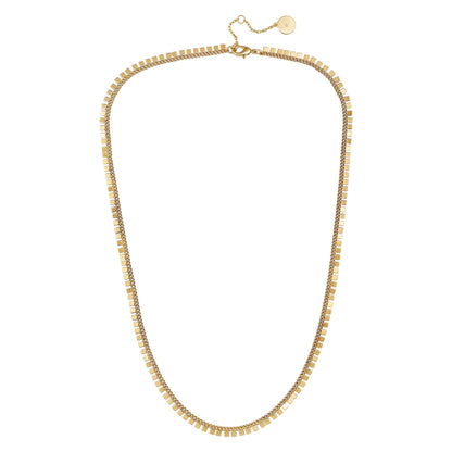 Vince Camuto Geometric Chain Necklace Gold Tone