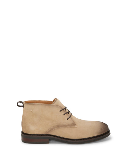 Vince Camuto Men's Presely Chukka Boot Parchment\/Dark Brown