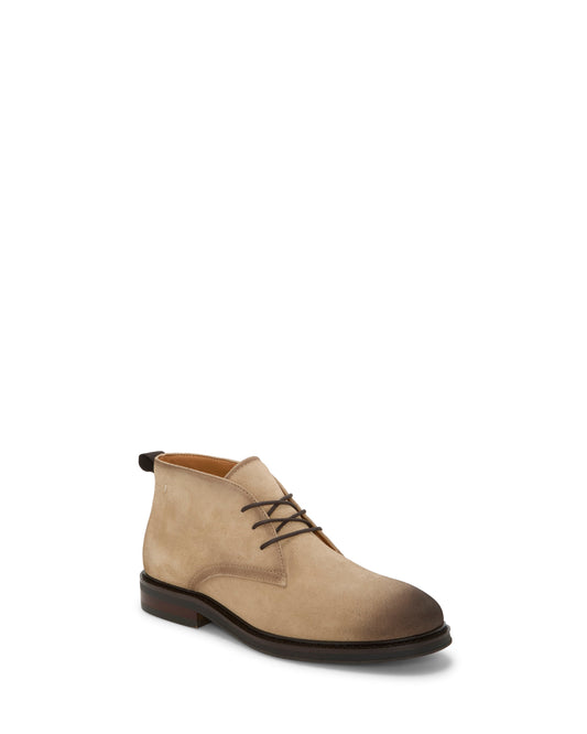 Vince Camuto Men's Presely Chukka Boot Parchment\/Dark Brown