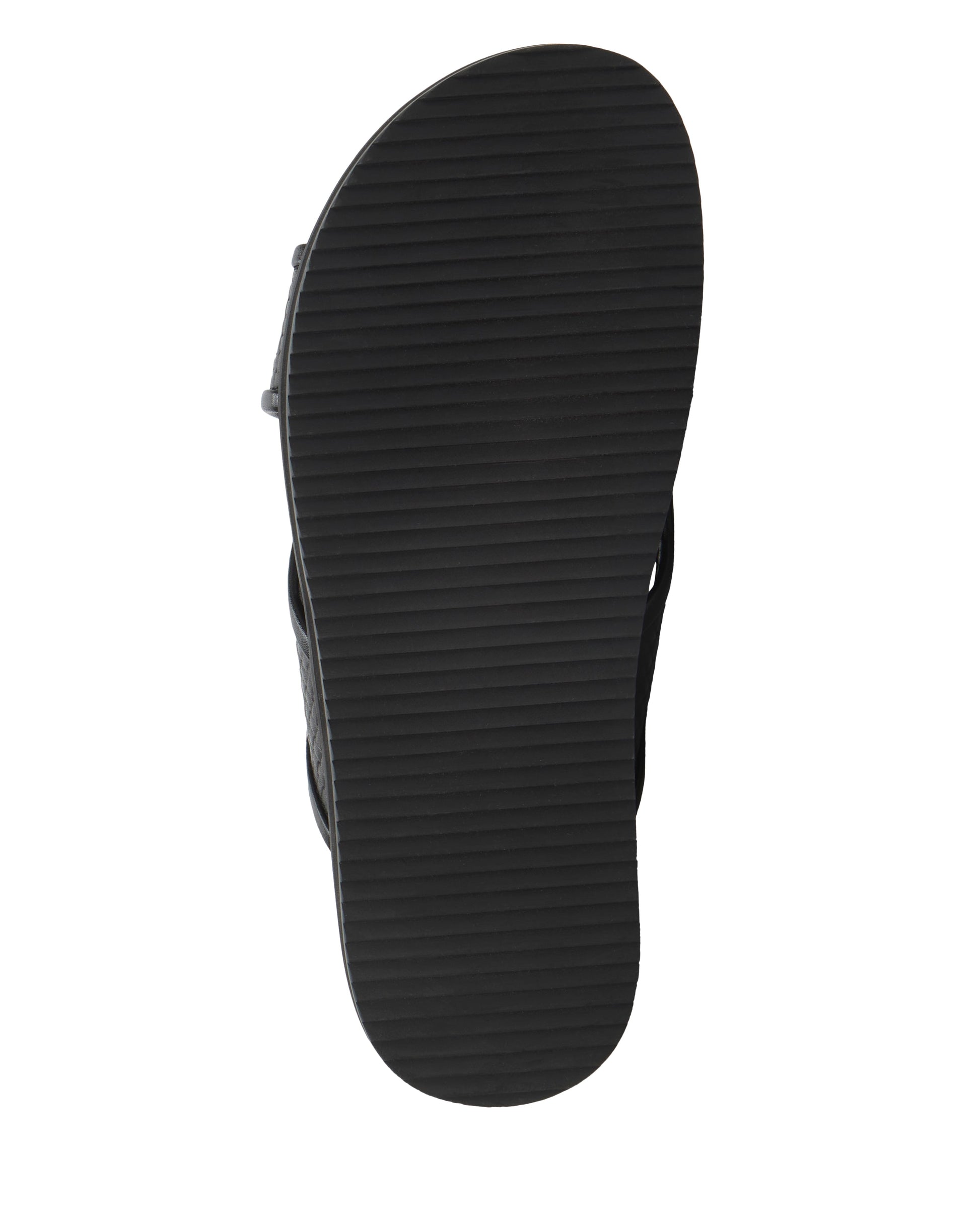 Vince Camuto Men's Dabor Cross-Band Sandal Black\/Black Leather